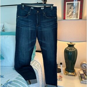 Anthropologie Jeans! High rise HG skinny jeans with cuffs!  32R with stretch